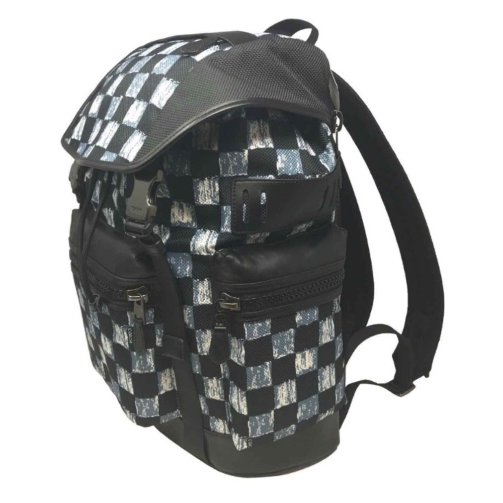 Coach Terrain Trek Graphic Checker Backpack - Picture 7 of 8